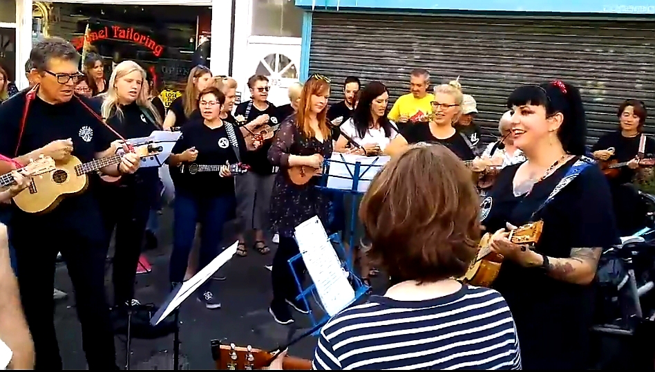Flash mob from the 2019 festival